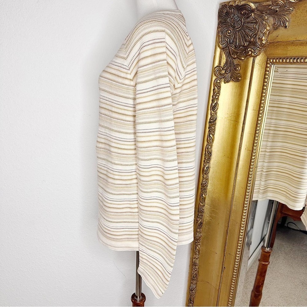 Peruvian Connection Neutral Multi Color Pima Cott… - image 3